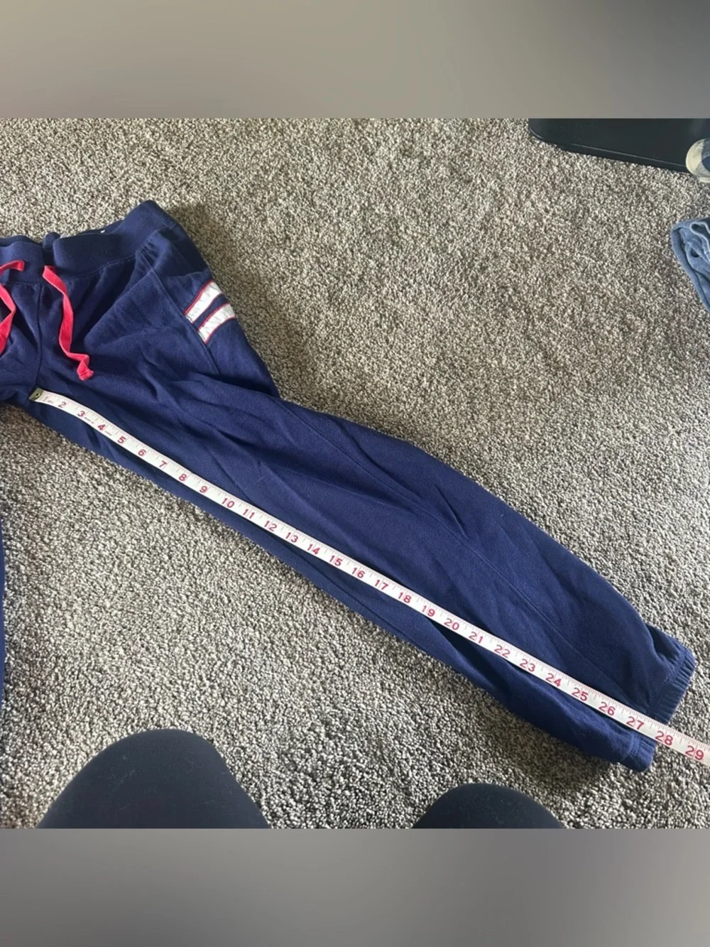 [Justice] Blue Softball Sequin Joggers